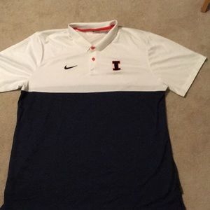 Nike Dri-Fit University of Illinois Polo